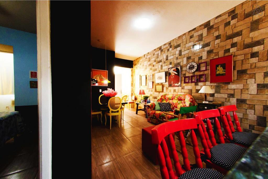 Eco & Eccentric Apartment Rio de Janeiro Oda fotoğraf
